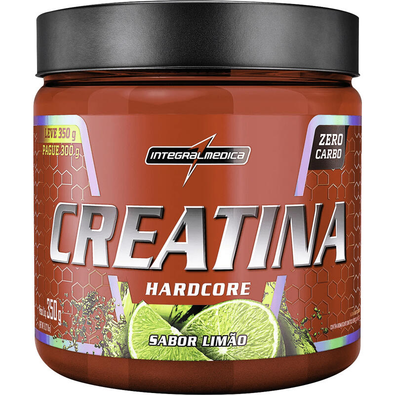 Suplemento Alimentar Integralmedica Creatina Limão LEVE 350g PAGUE 300g