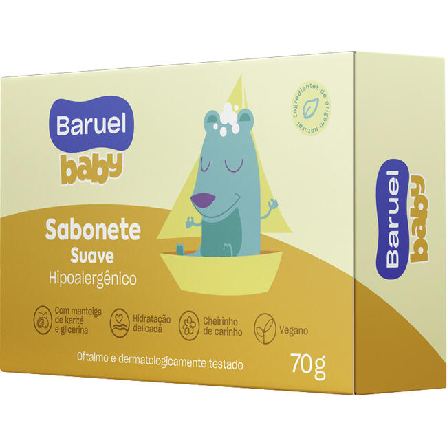Sabonete Baruel Baby Suave 70g