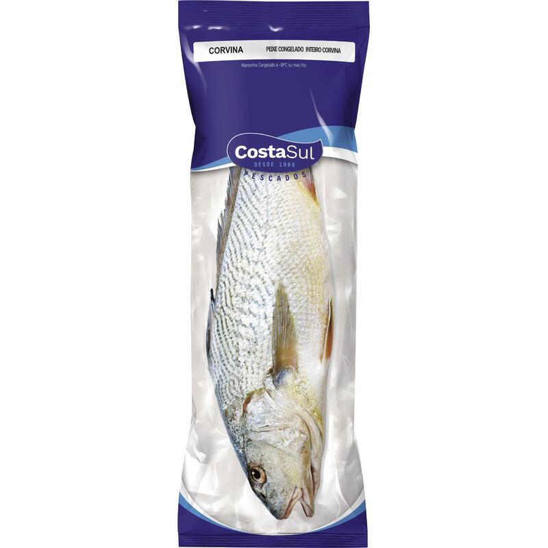 Peixe Corvina Inteira Costa Sul Cong Preço por quilo na peça