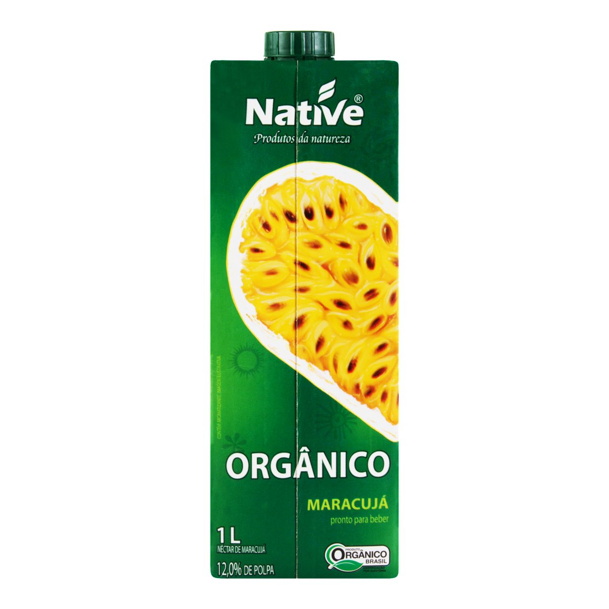 Suco Orgânico NATIVE Sabor de Maracujá 1 Litro
