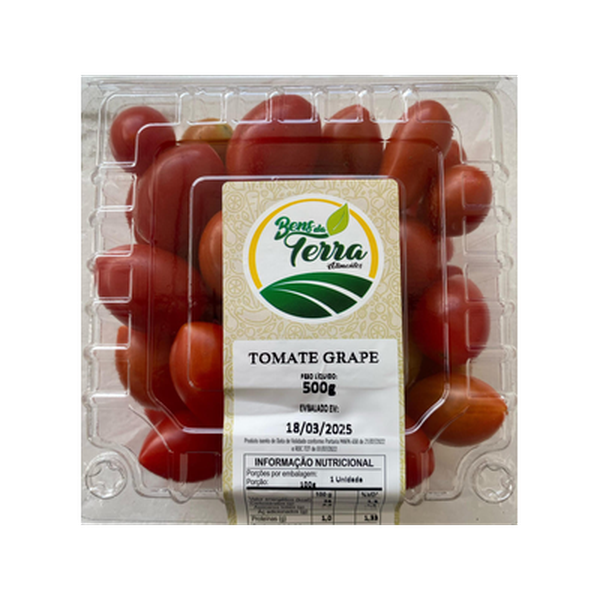 Tomate Grape Bens da Terra 500g
