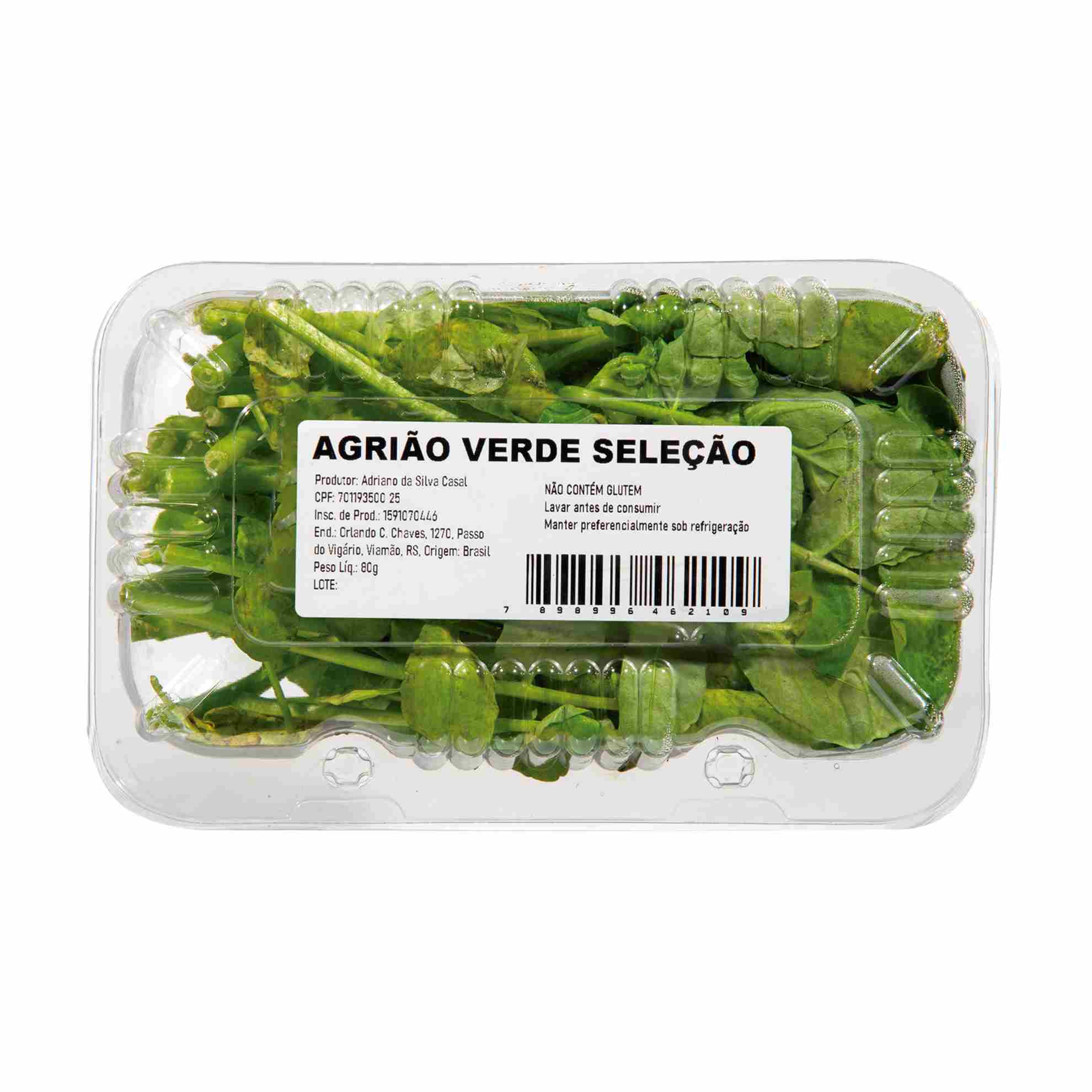 Agrião Verde Seleção 80g