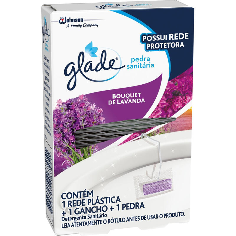 Detergente Sanitário Pedra Bouquet de Lavanda Glade