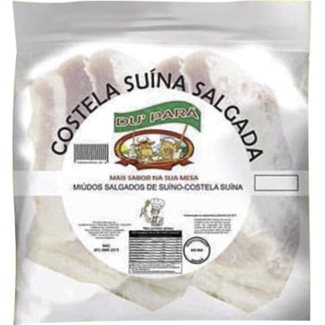 Costela Suína Salgada Du Pará Preço por quilo no pacote