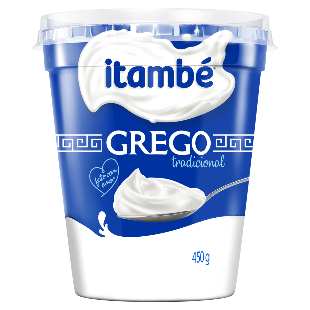 Iogurte Grego Tradicional Itambé Pote 450g