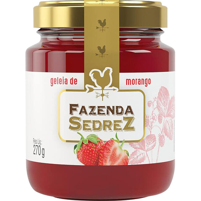Geleia Fazenda Sedrez 270g - Morango