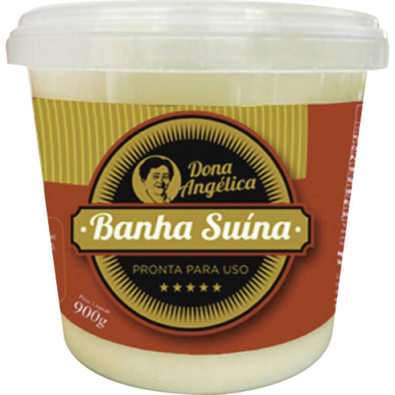 Banha Suína Dona Angélica 900g