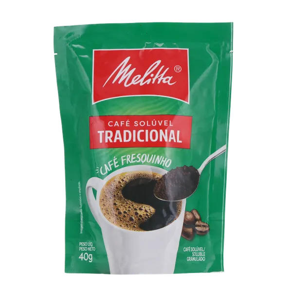 Café-solúvel Melitta 40g - Tradicional - Sachê