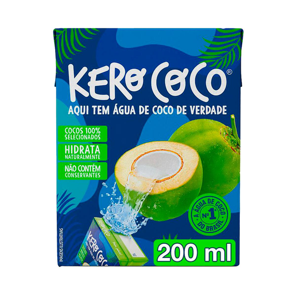 Água De Coco Kero Coco Caixa 200ml