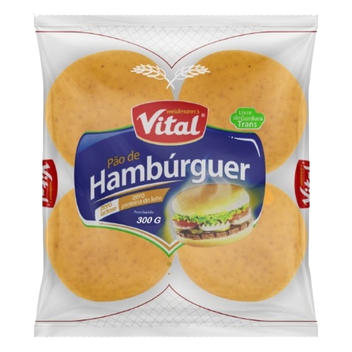 Pão VITAL Hambúrguer 300g