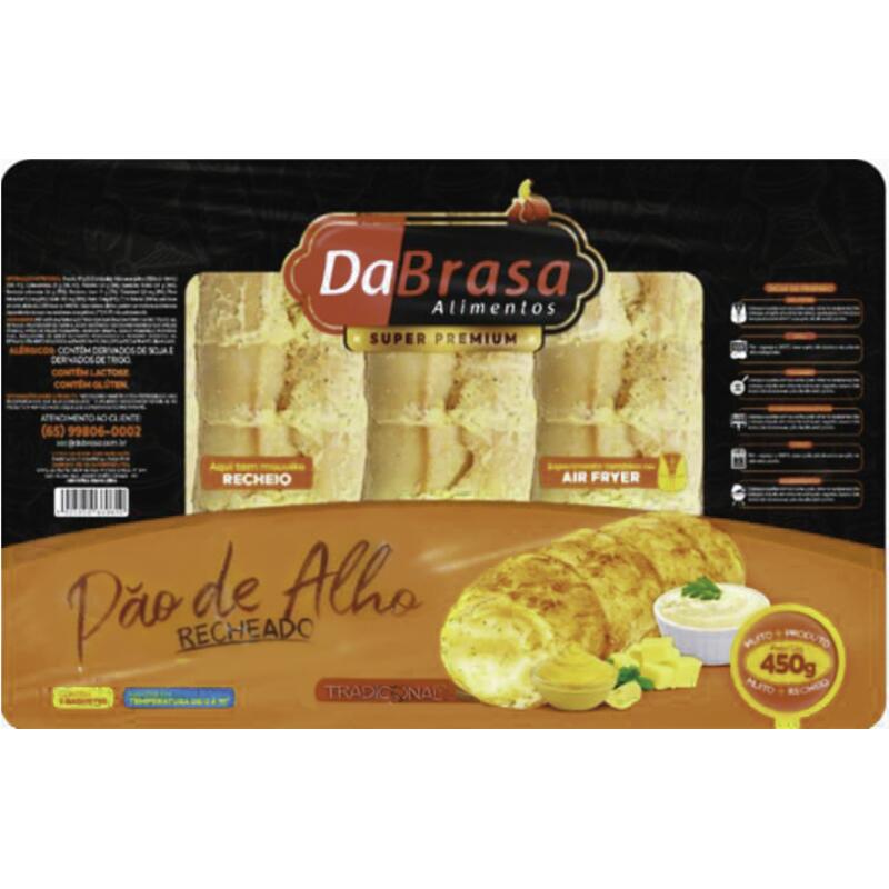 Pão de Alho Dabrasa Tradicional 450g