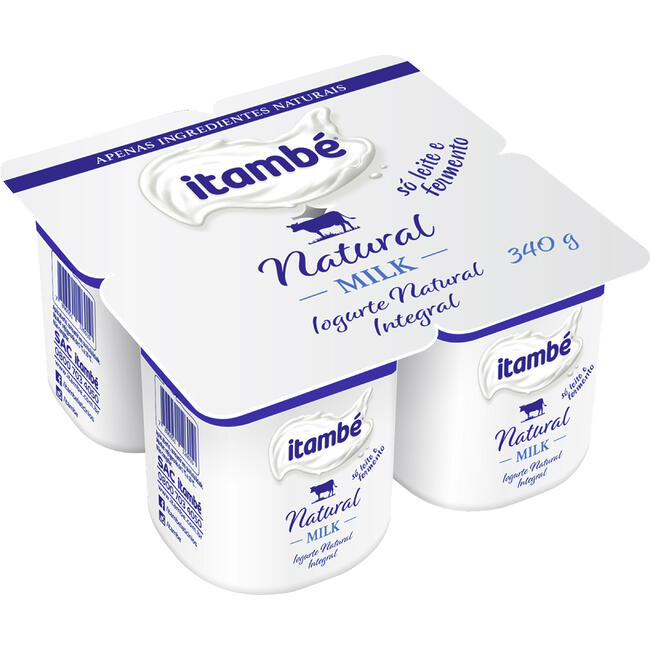 Iogurte Itambé Natural Milk Integral 340g