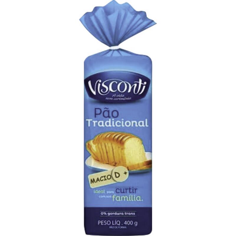 Pão de Forma Visconti Tradicional 400g