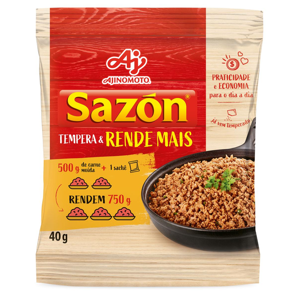 TEMPERO SAZON RENDE MAIS 40G