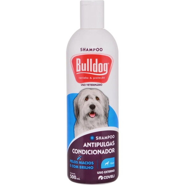 Shampoo Bulldog 500ml - Antipulgas - Com Condicionador