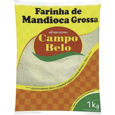 Farinha de Mandioca Campo Belo Grossa 1kg