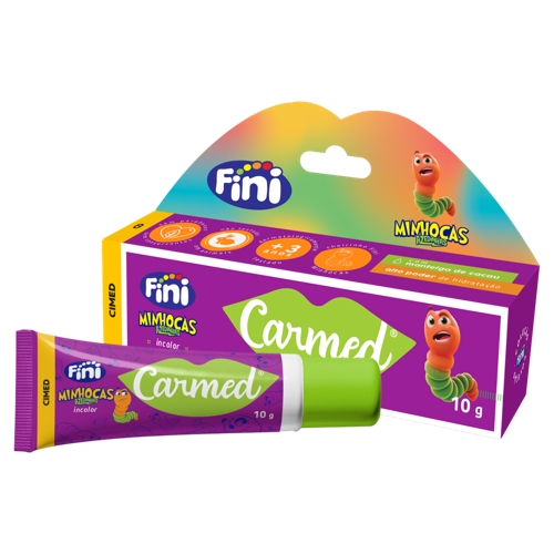 Hidratante Labial Carmed Fini Minhocas Azedinhas 10g