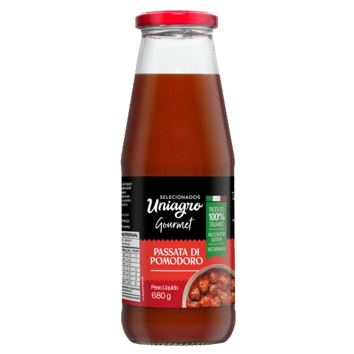 Passata Uniagro Tomate Gourmet 680g