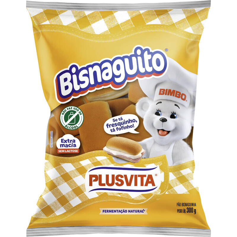 Bisnaguito Plusvita Tradicional 300g