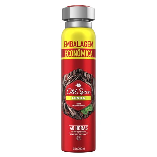 Desodorante Antitranspirante Aerossol OLD SPICE Amadeirado 200ml