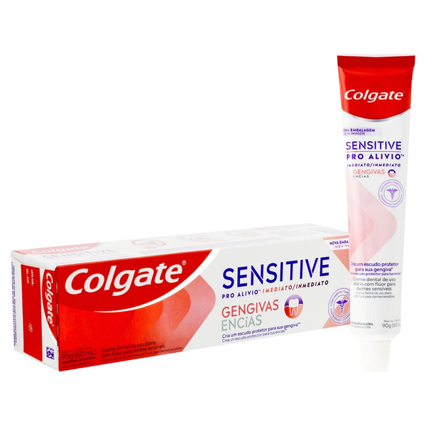 Creme Dental Colgate Sensitive Pro-Alívio Imediato Gengiva 90g