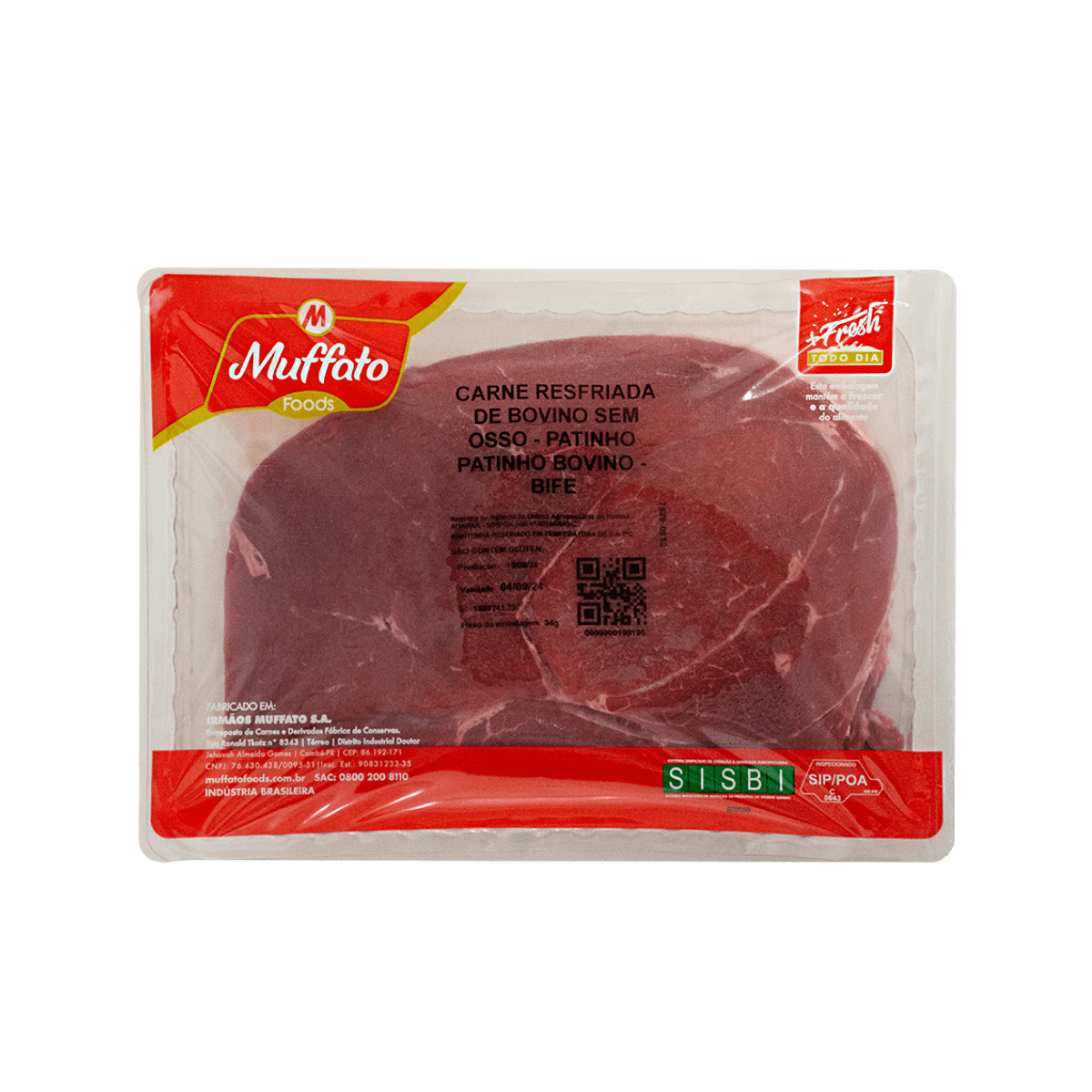 Carne Bovina Bife De Patinho Kg