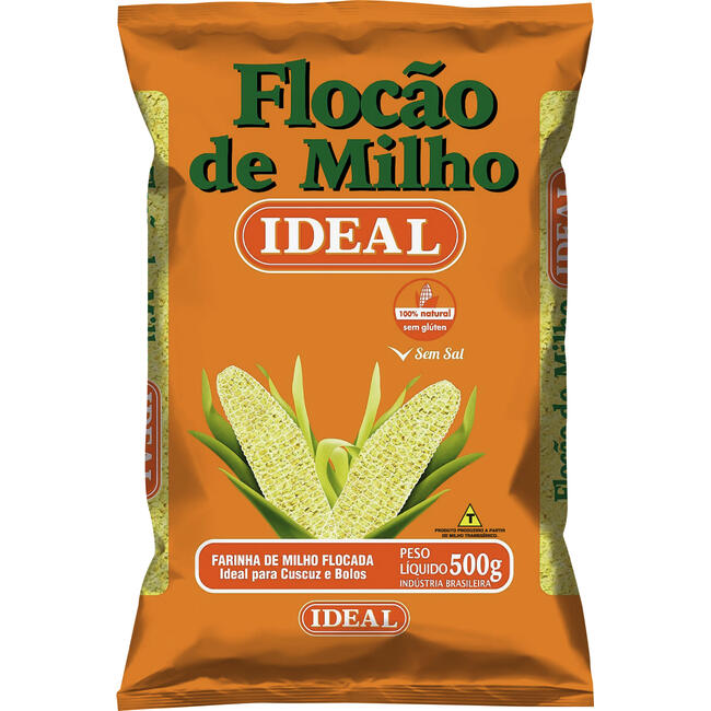 Flocão de Milho Ideal 500g