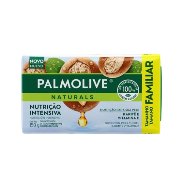 Sabonete em Barra Palmolive Naturals Nutrição Intensiva Karité e Vitamina E 150g