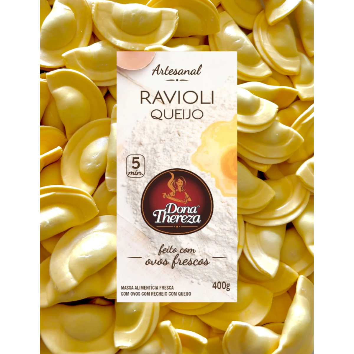 Ravioli de Queijo Dona Thereza 400g