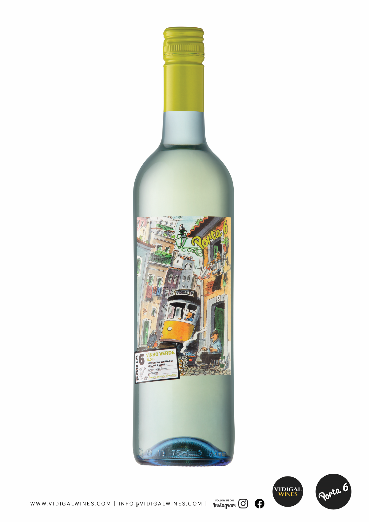 Vinho Verde Português Porta 6 750ml