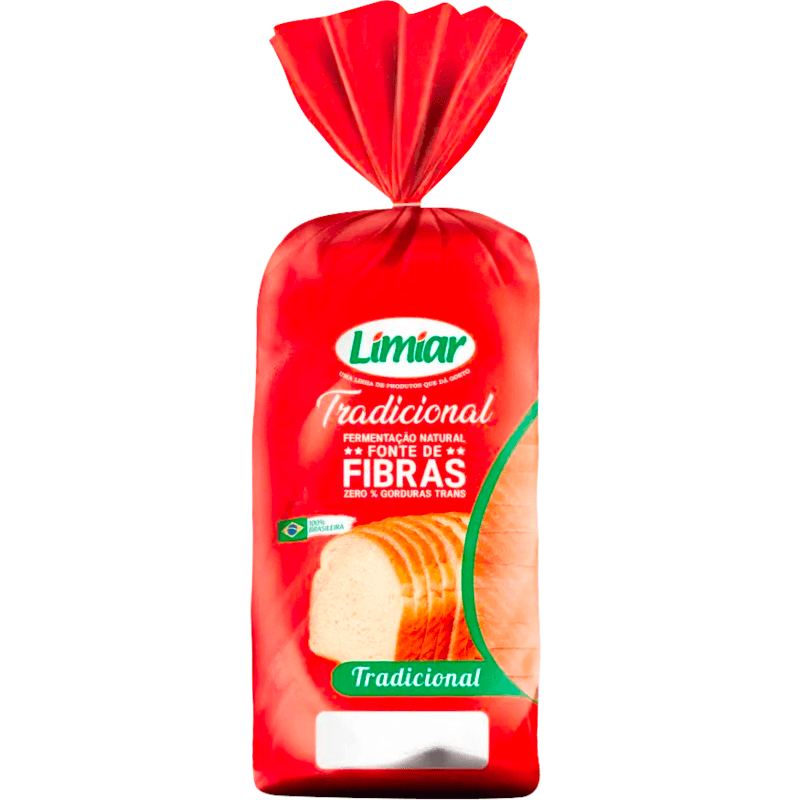 Pão de Forma Limiar Tradicional 500g