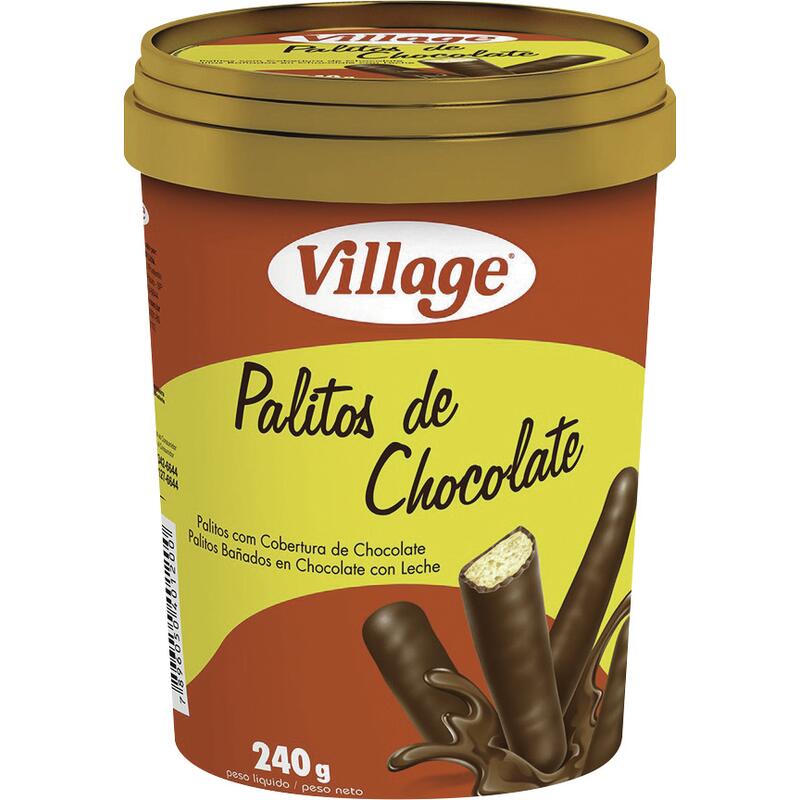 Palitos de Chocolate Village 240g