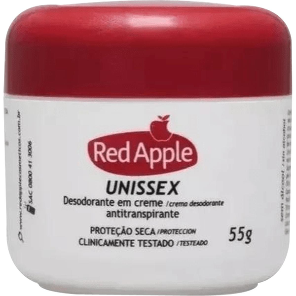 Desodorante Creme Red Apple 55g - Unissex