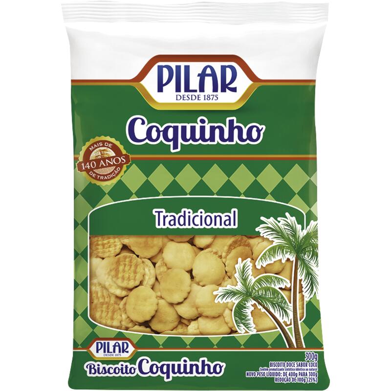 Biscoito Pilar Coquinho 300g