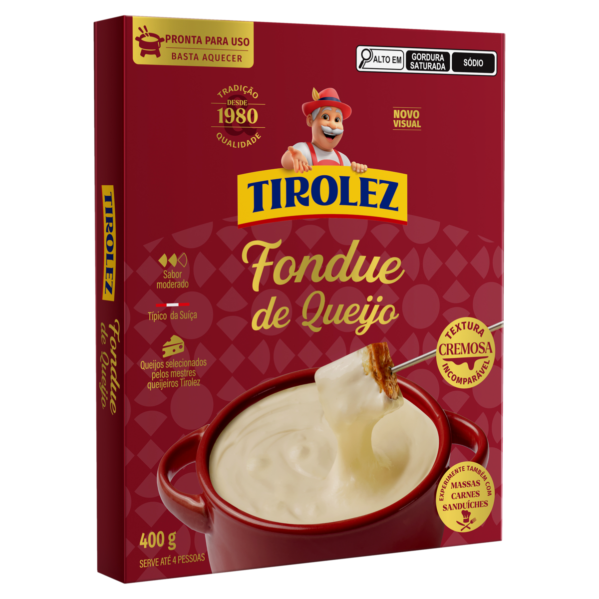 Fondue De Queijo Tirolez 400g