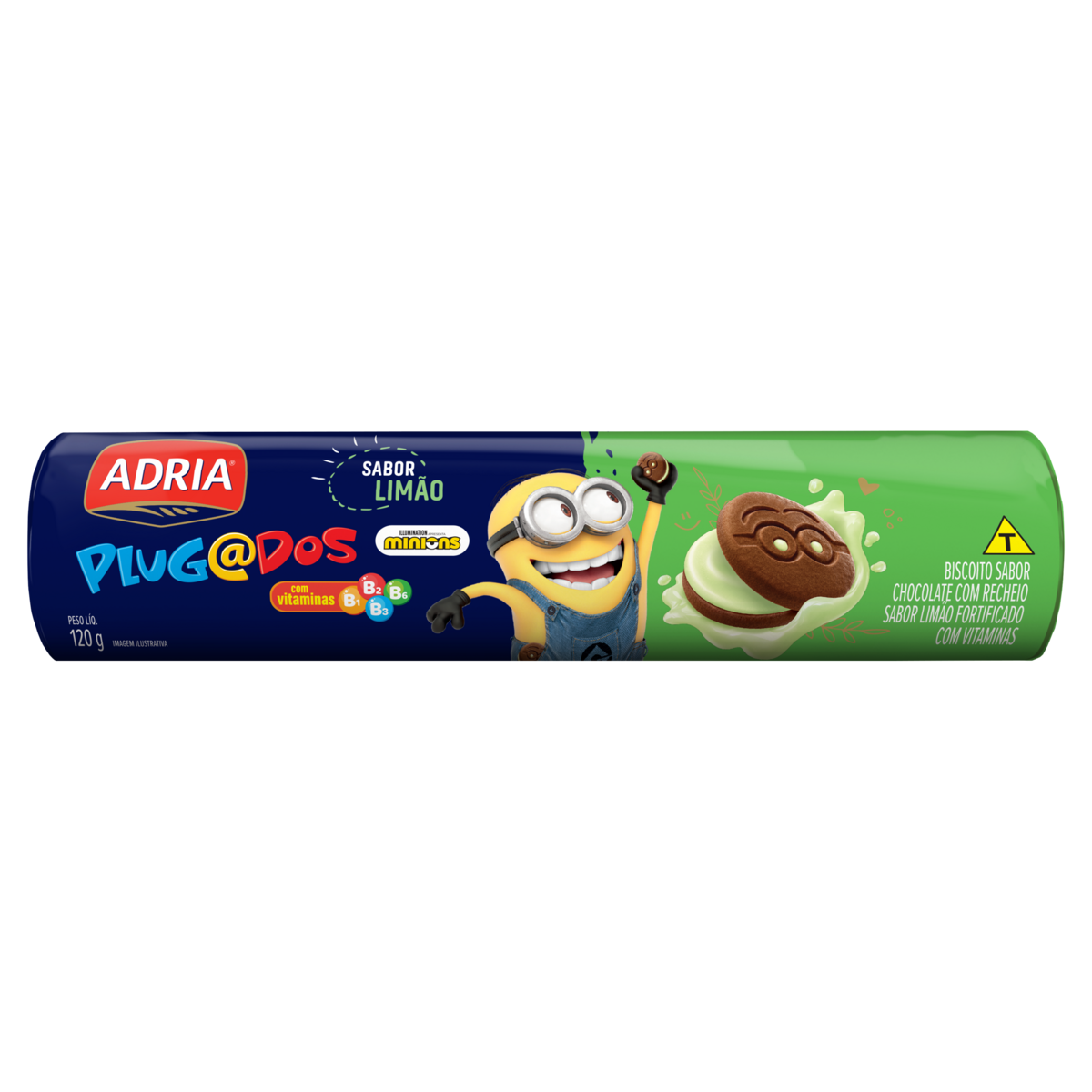 Biscoito Limão Adria Plug 120g