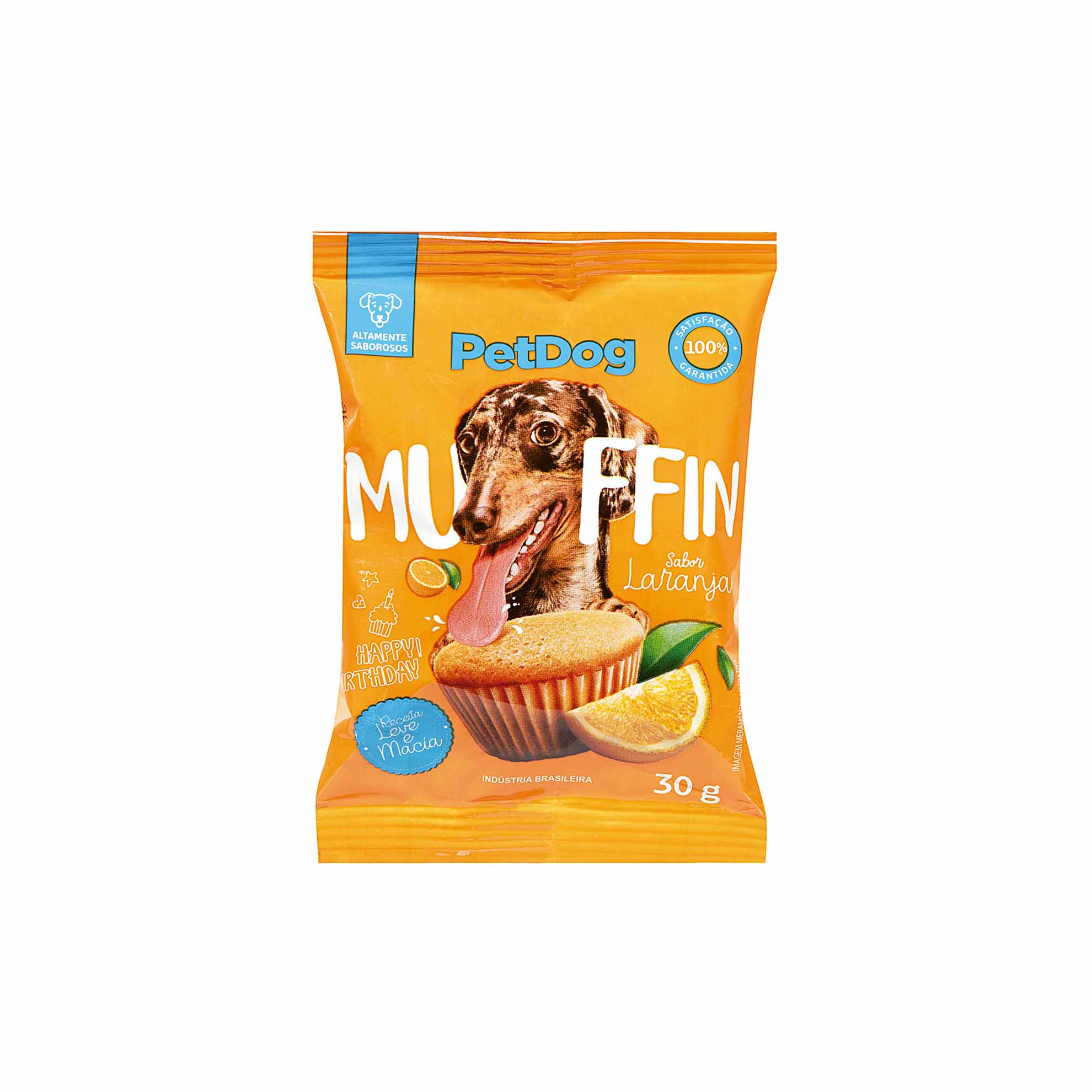 Bolinho para Cães PetDog Muffin Laranja 30g