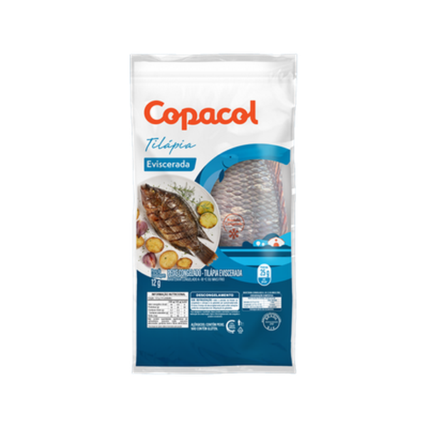 Tilápia Copacol Eviscerada - Congelada Kg