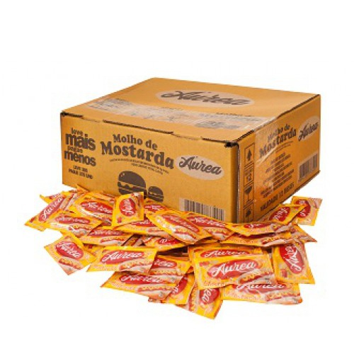 Mostarda Áurea 6g Com 196 Sachês