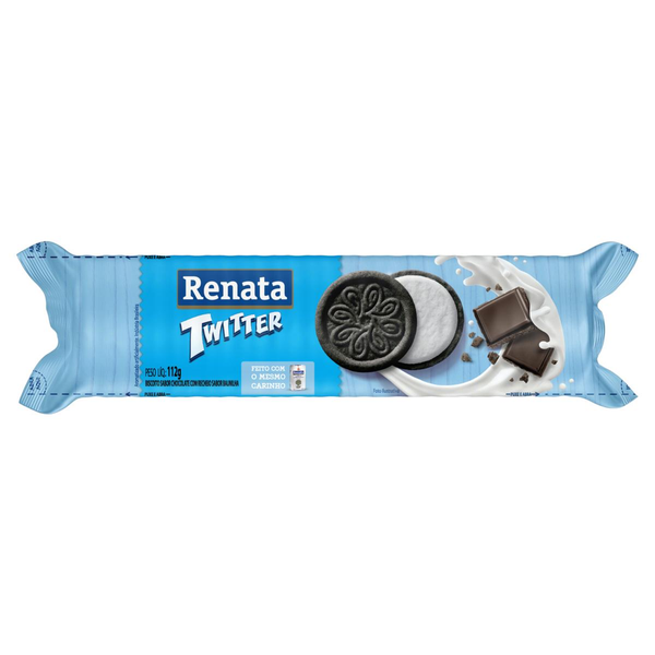 Biscoito Recheado Renata 112g - Twitter