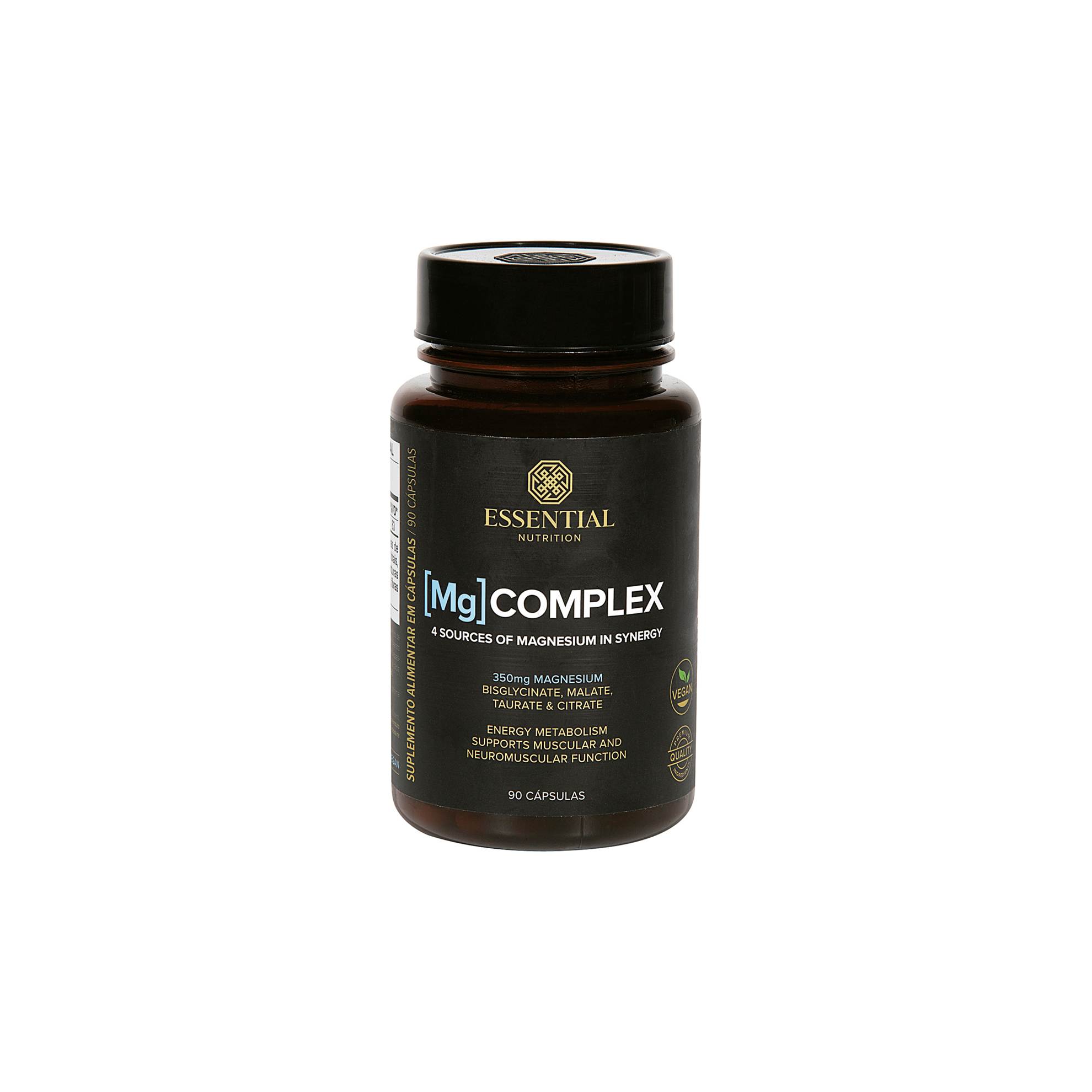 Suplemento Alimentar Mg Complex Essential Nutrition 90 Cápsulas