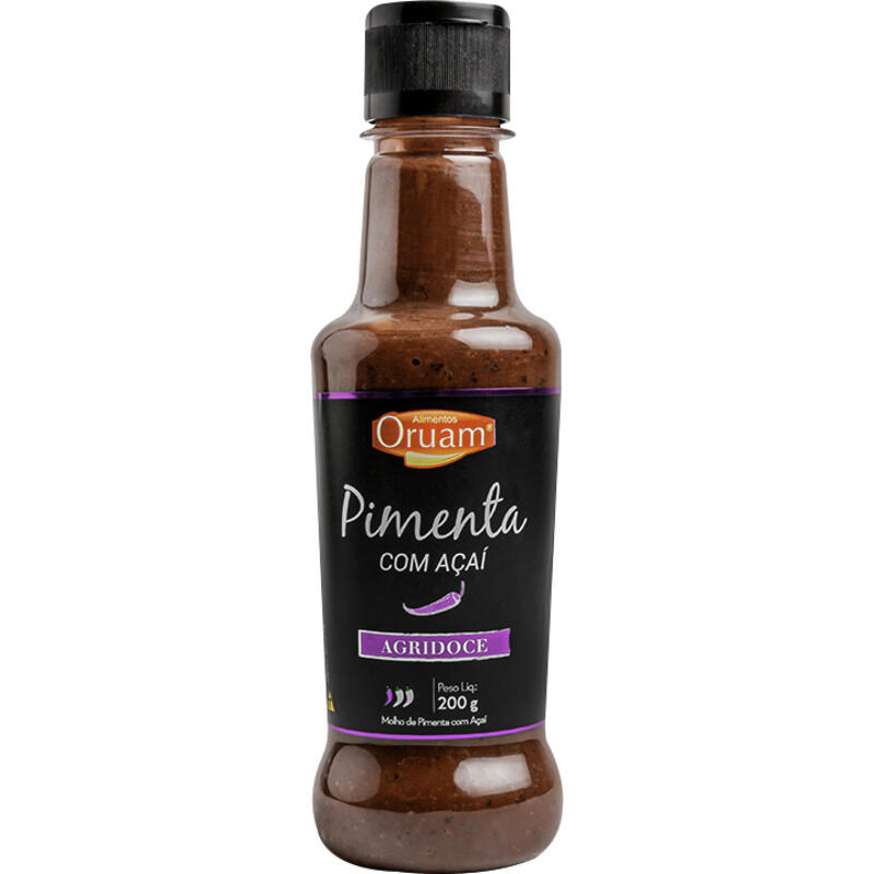 Molho de Pimenta Oruam Com Açaí 200g
