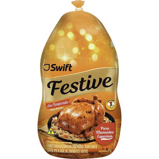 Ave Natalina Festive Swift Cong Preço por quilo na peça