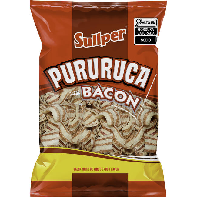 Salgadinho Pururuca Sullper Bacon 70g