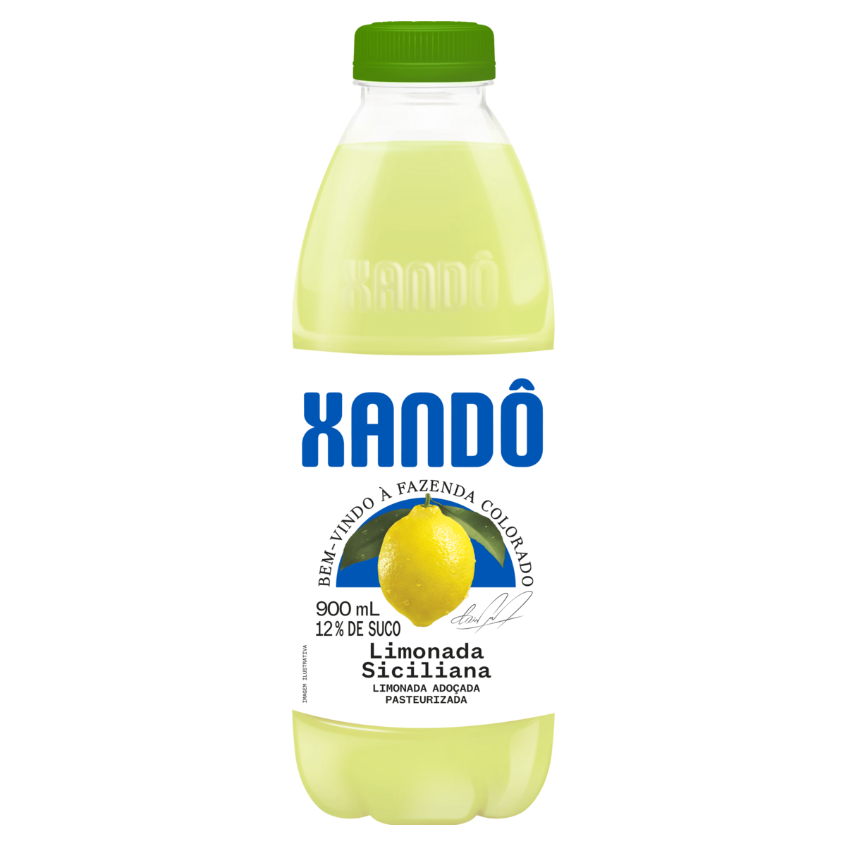 Suco Adoçado Limonada Siciliana Xandô Garrafa 900ml