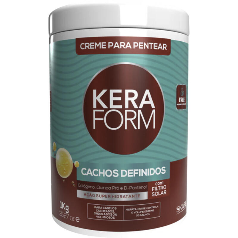 Creme para Pentear Keraform Cachos Definidos 1kg
