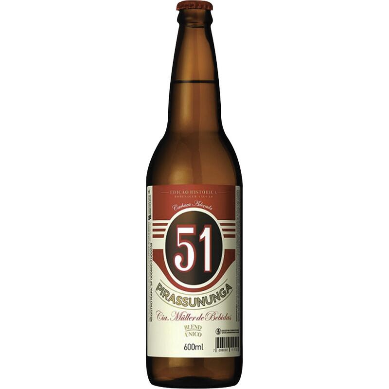 Cachaça Adoçada 51 Edição Histórica Blend 600ml