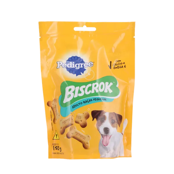Biscoito Biscrock Pedrigree 150g - Raças Pequenas