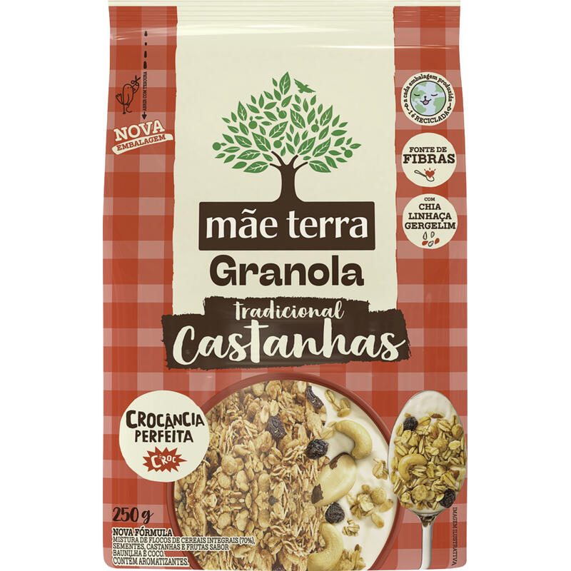 Granola Mãe Terra Tradicional 250gr