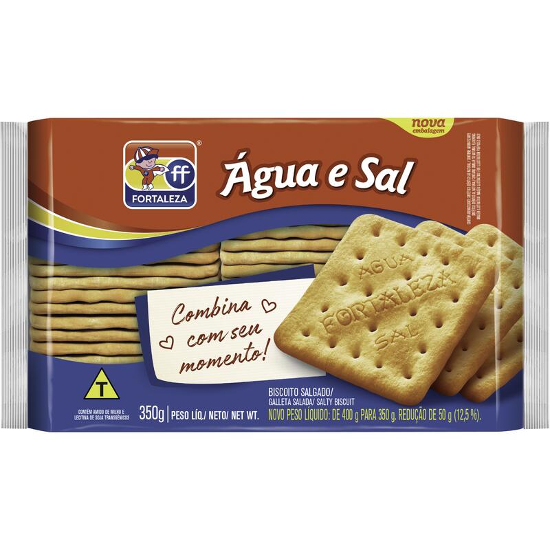 Biscoito Fortaleza Água e sal 350g